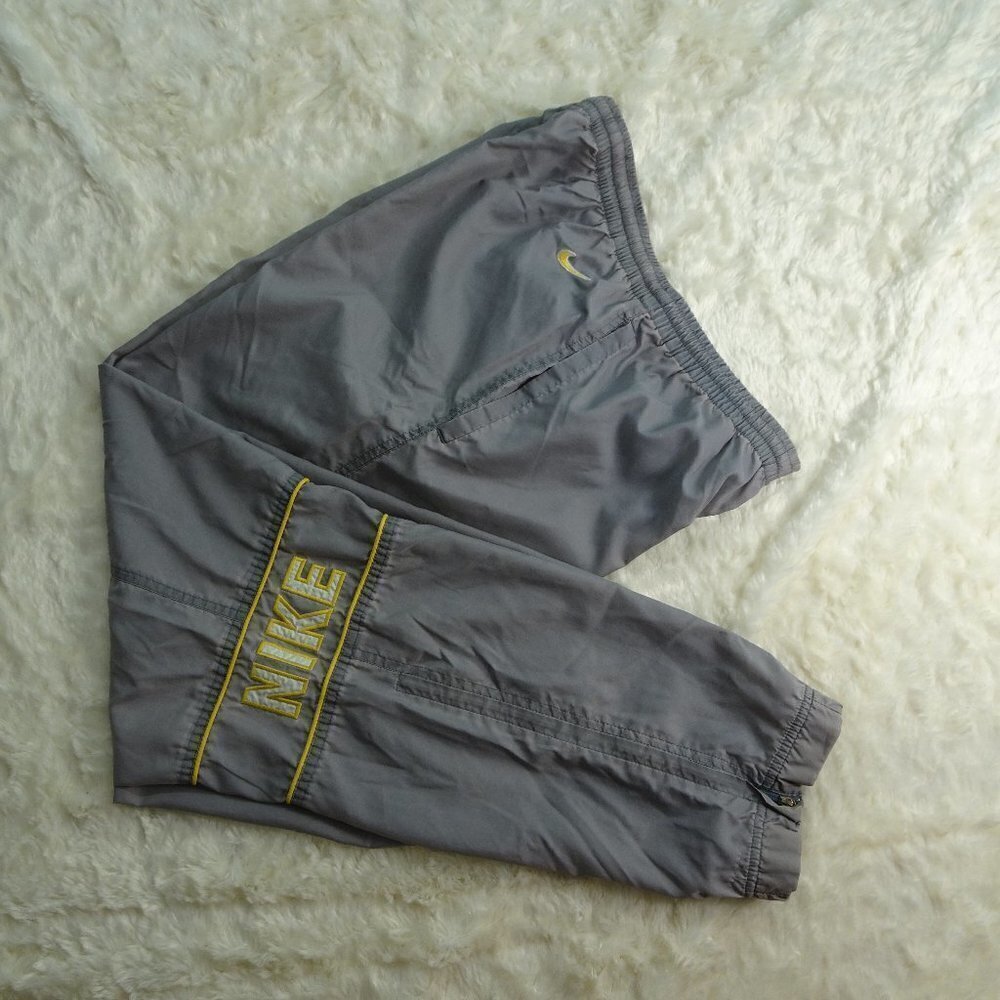 Nike Gray Athletic Track Pants Size Small